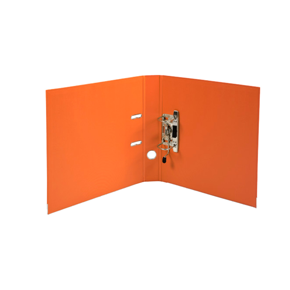 Папка-регистратор "Exacompta", A4, 50 мм, ПВХ, оранжевый - 2