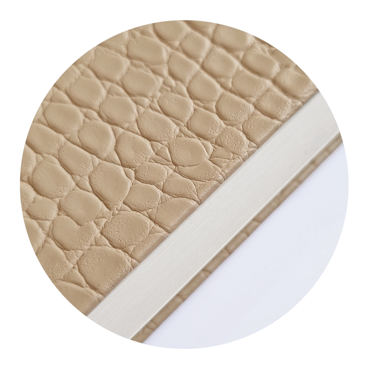 Ежедневник недатированный InFolio "Reptile", А5, 320 страницы, бежевый  - 3