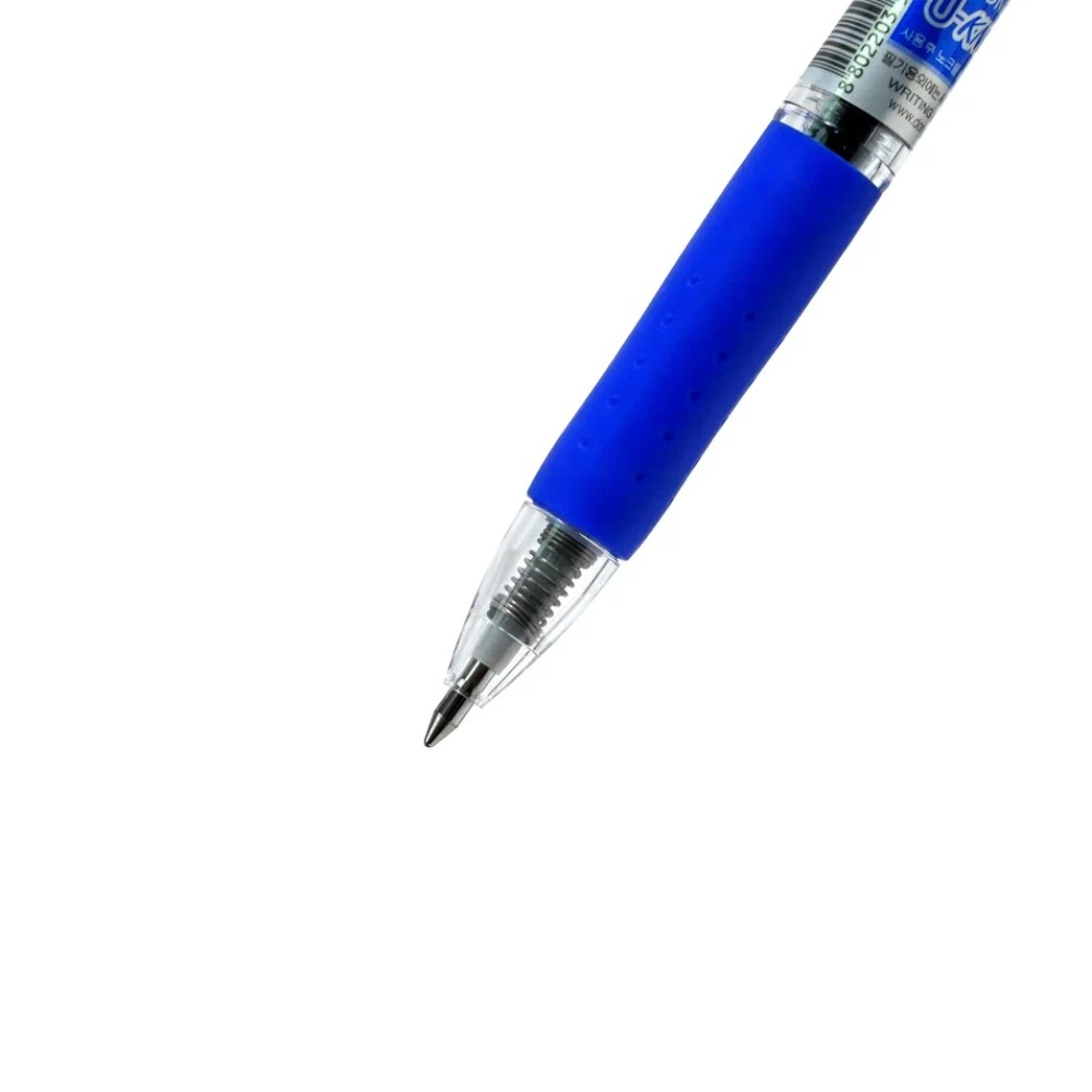 Ручка гелевая "U-knock", 0.7 мм, голубой, стерж. синий - 3