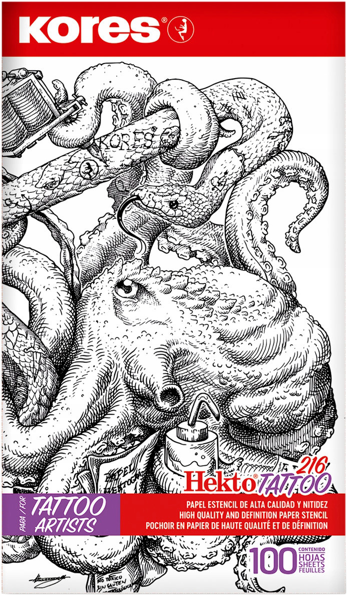 Бумага копировальная для татуировок "Kores Tattoo"