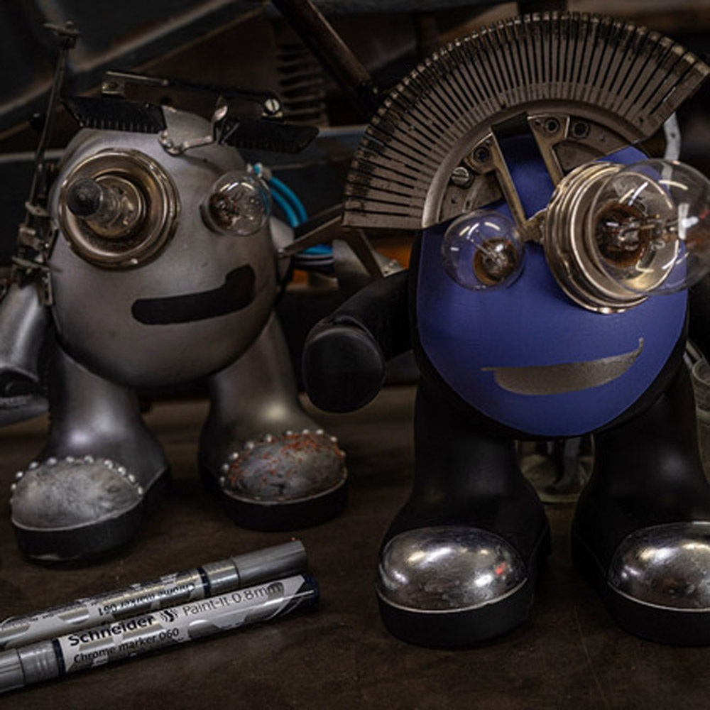 Маркер жидкий хром "Paint-It 061", 2 мм, хром металлик - 7