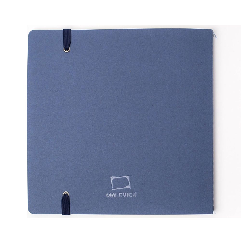 Скетчбук для акварели "Nature", 19x19 см, 200 г/м2, 20 листов, синий - 7