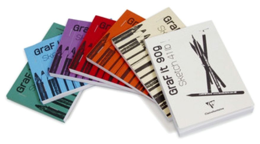 Скетчбук "Graf It", A4, 90 г/м2, 80 листов, белый - 2