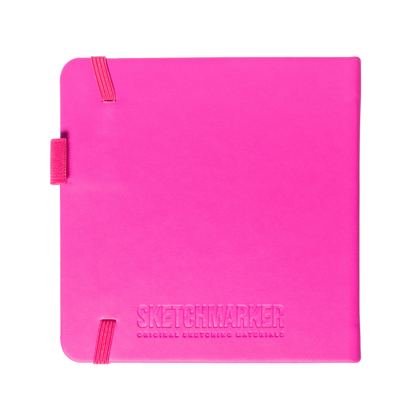 Скетчбук "Sketchmarker", 12x12 см, 140 г/м2, 80 листов, фуксия - 2