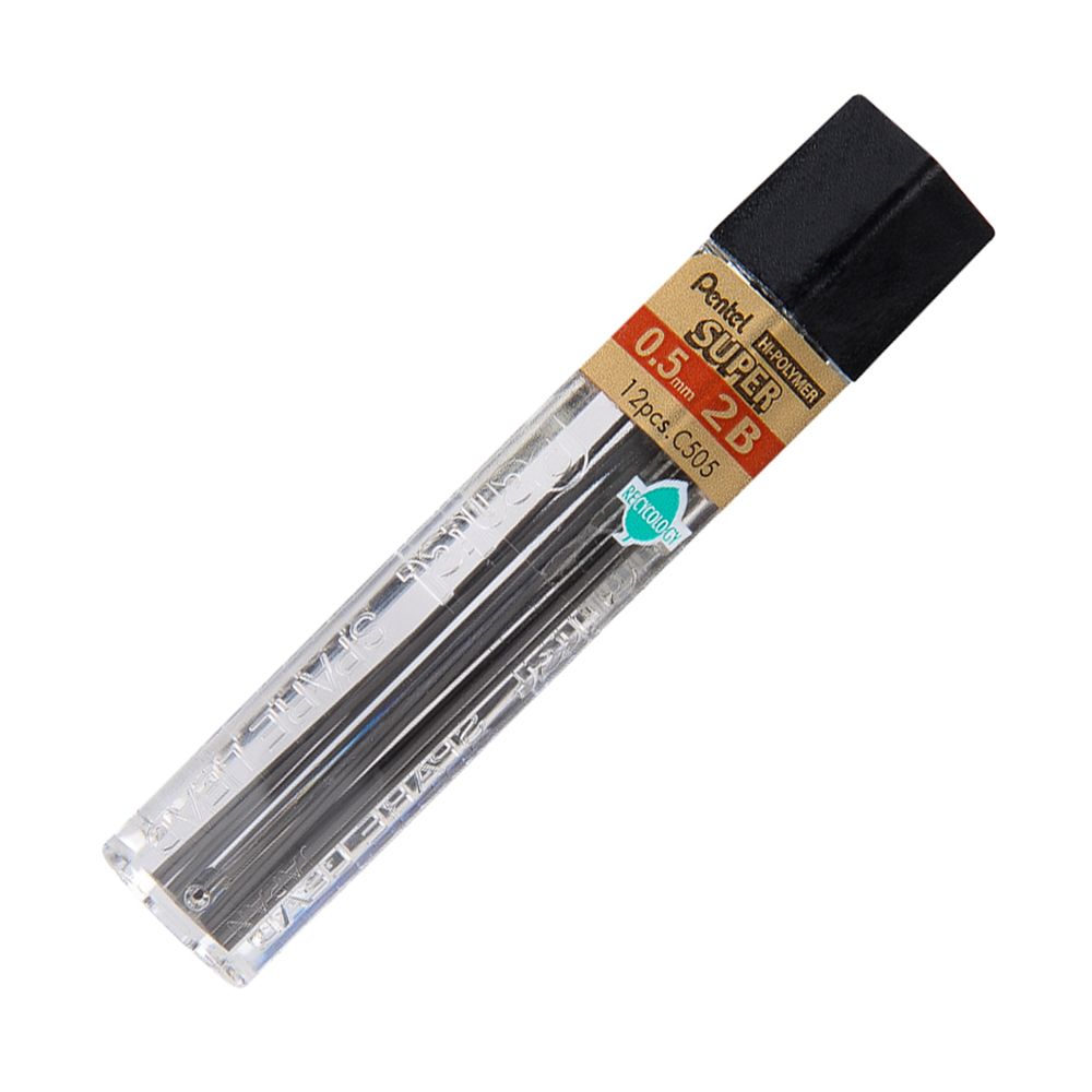 Грифели для автоматического карандаша "Hi-Polymer Super Lead"
