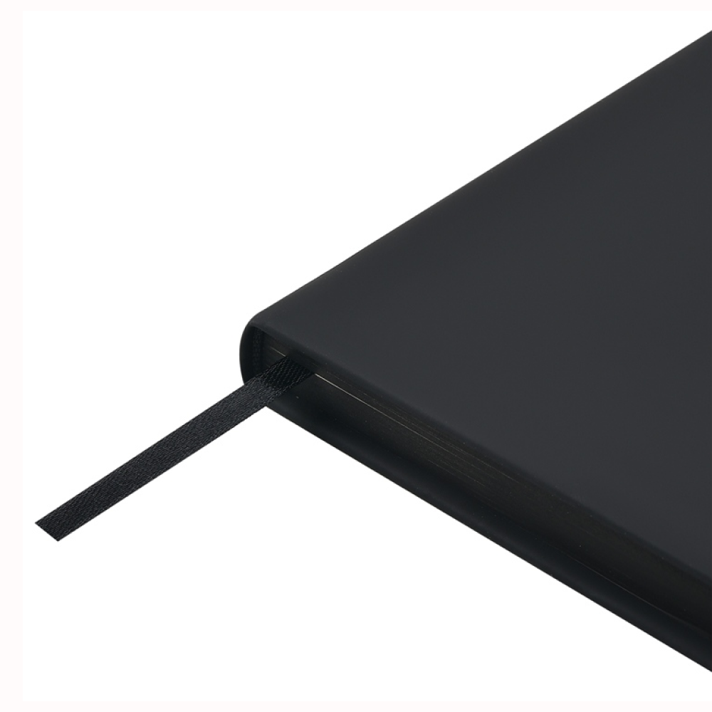 Ежедневник недатированный "Megapolis Color" soft-touch, черный - 4