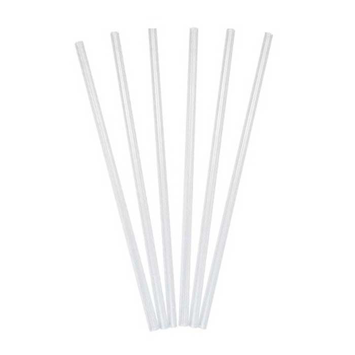 Трубочки для коктейля, 125x5 мм, 400 шт, прозрачные