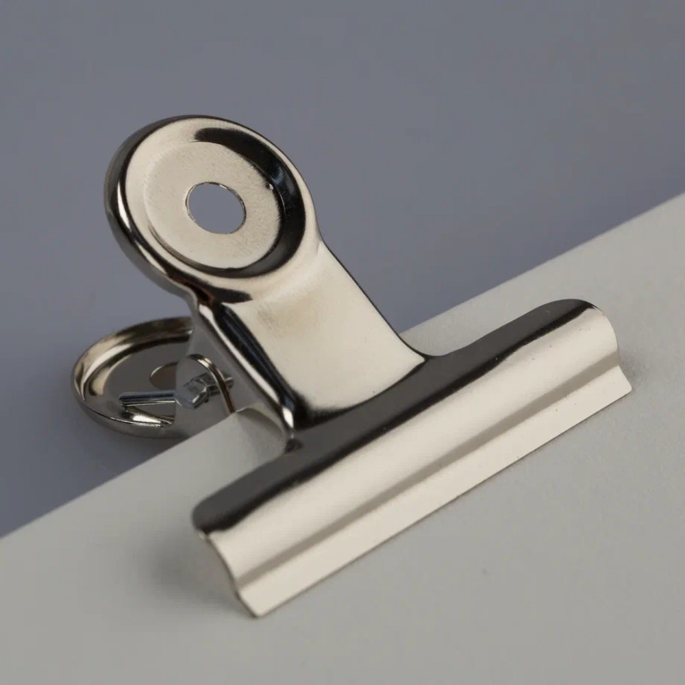 Зажим для бумаги "Сонет", 50 мм, набор 2 штуки - 4