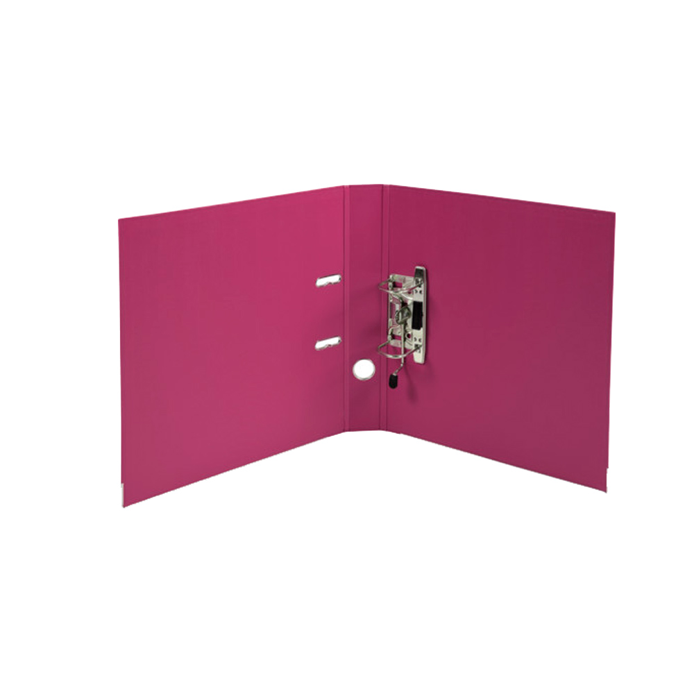 Папка-регистратор "Exacompta", A4, 50 мм, ПВХ, фуксия - 2