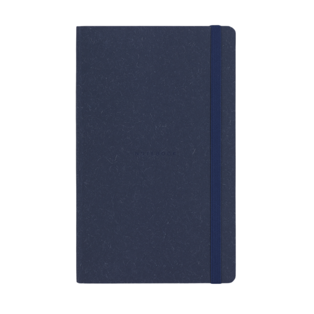 Блокнот "Wool & cotton", А5, 96 листов, линейка, синий - 2