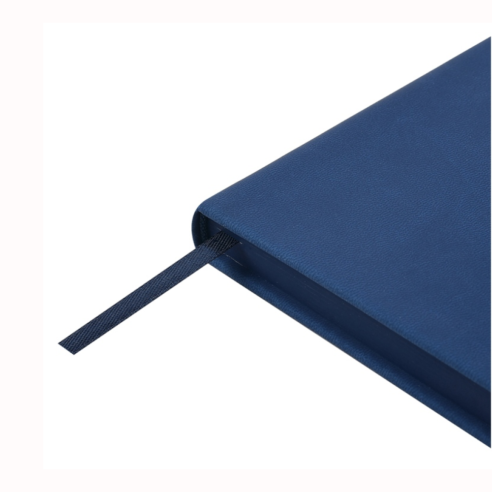 Ежедневник недатированный "Megapolis Color" soft-touch, синий - 4