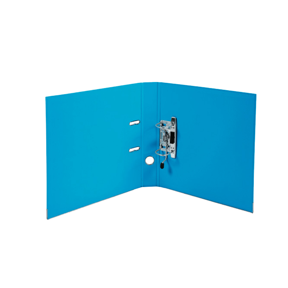 Папка-регистратор "Exacompta", A4+, 50 мм, ПВХ, голубой пастельный - 2