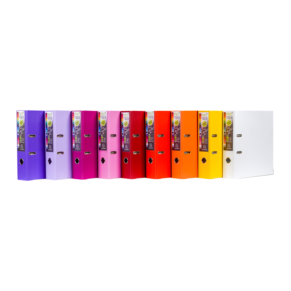 Папка-регистратор "Exacompta", A4, 50 мм, ПВХ, бордовый - 4