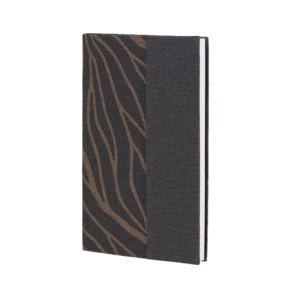 Блокнот "Waves bronze"