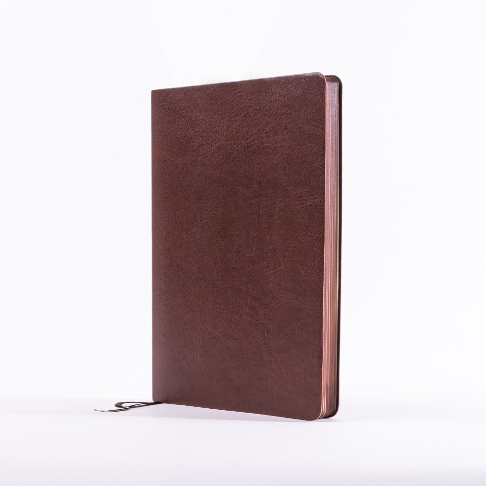 Ежедневник недатированный Acar "Lotce", A5, 272 страницы, коричневый - 2