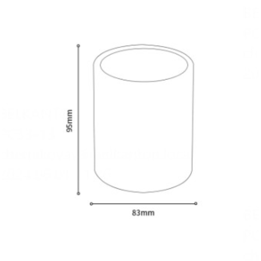 Карандашница Deli "Nusign", пластик, розовый - 4