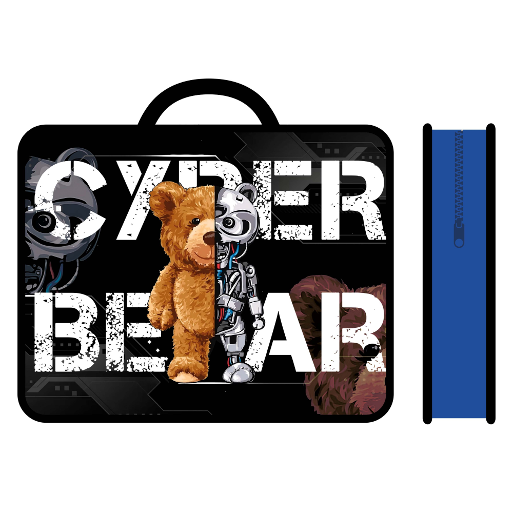 Папка для тетрадей "Cyber bear"