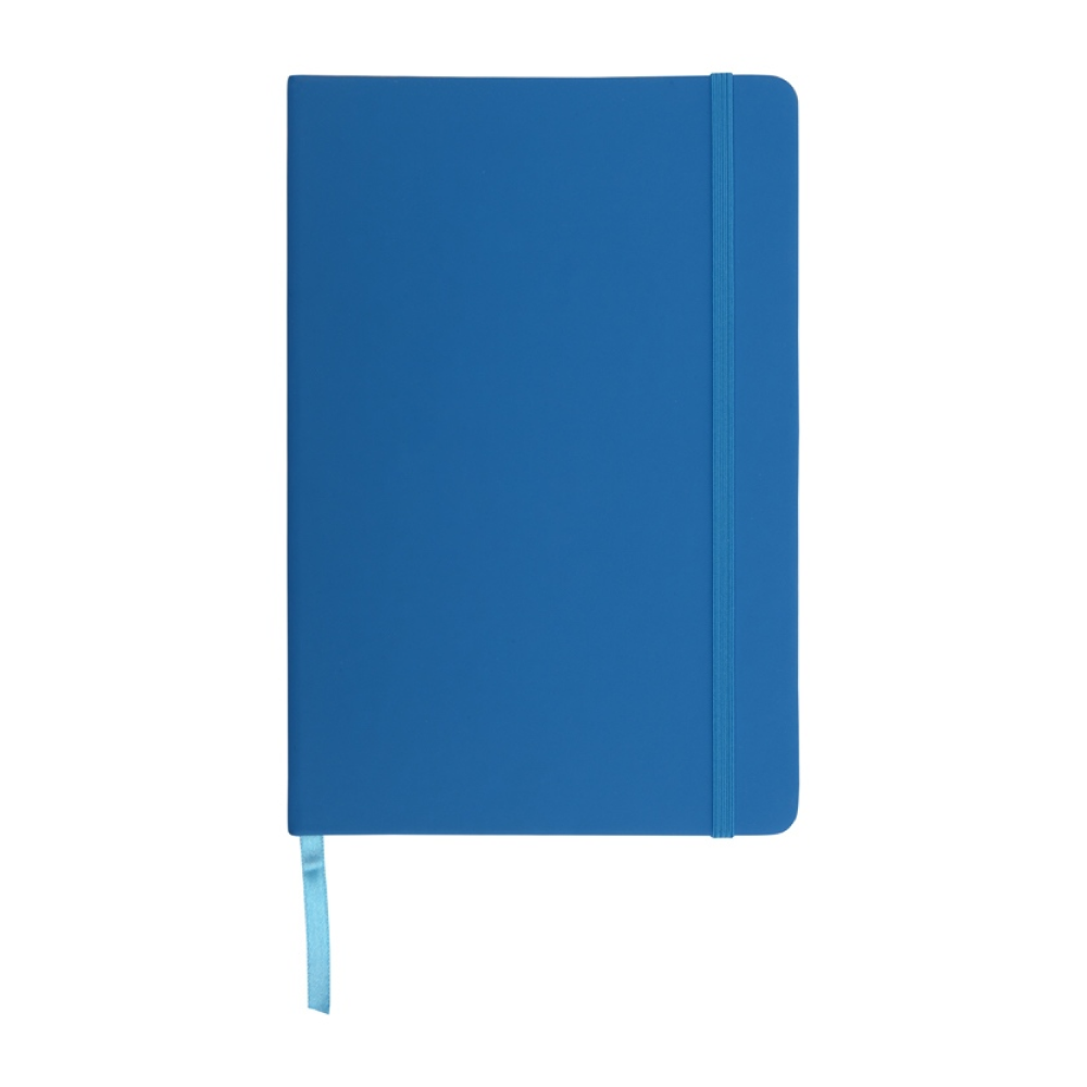 Блокнот "Spectrum", А5, 96 листов, на резинке, светло-синий - 4