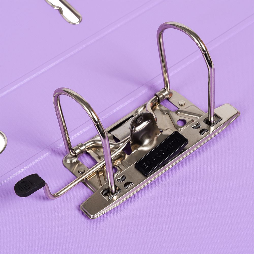 Папка-регистратор "Exacompta", A4, 50 мм, ПВХ, голубой - 2