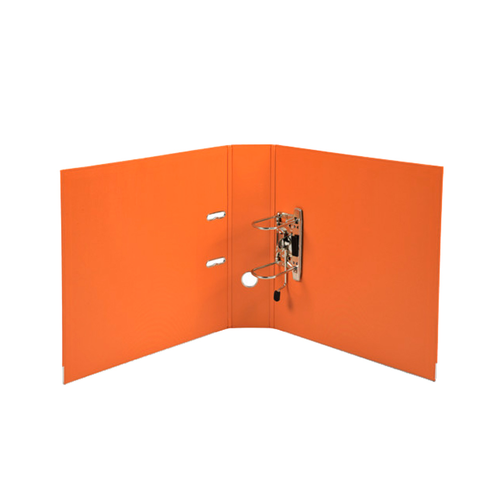 Папка-регистратор "Exacompta", A4, 80 мм, ПВХ, оранжевый - 3