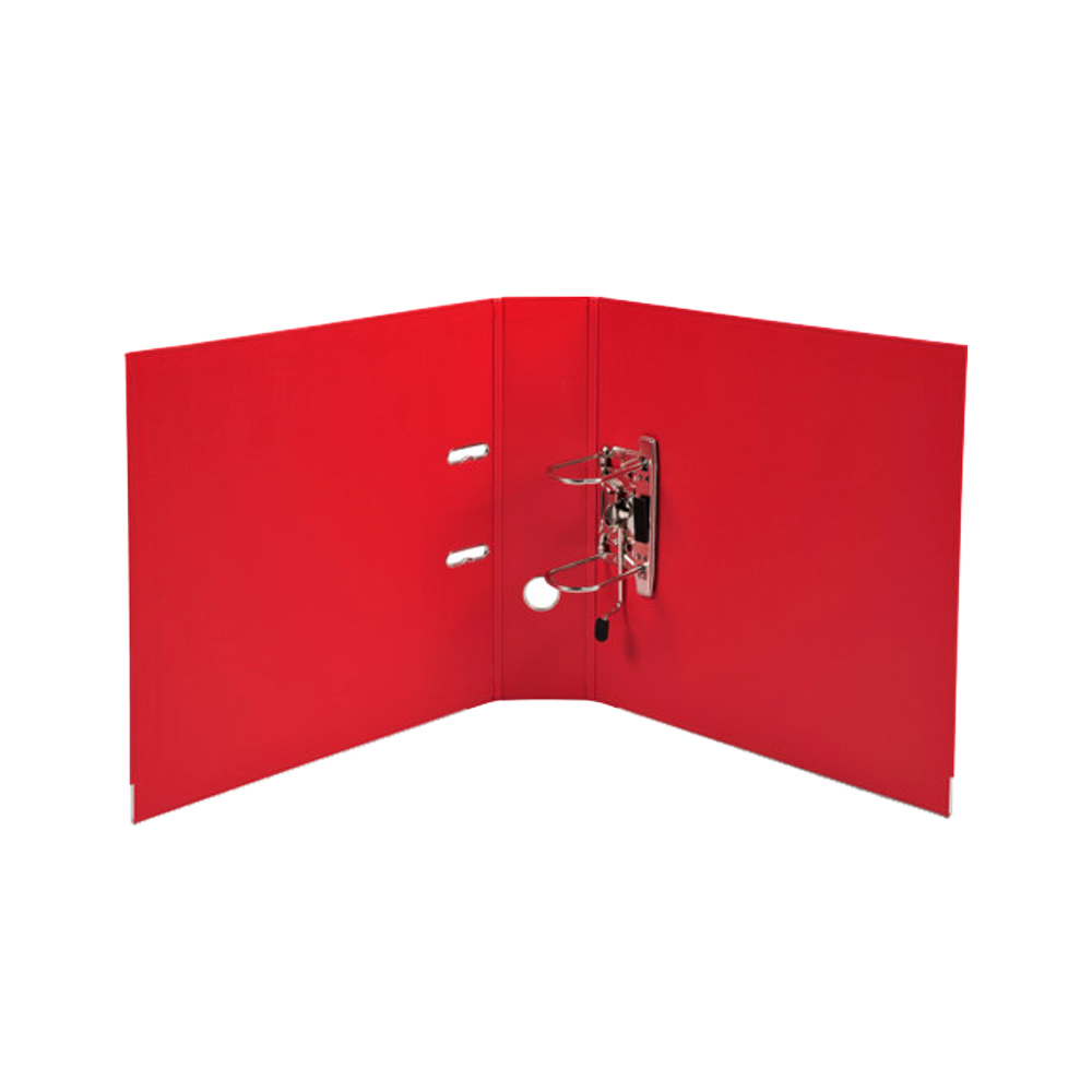 Папка-регистратор "Exacompta", A4, 80 мм, ПВХ, красный - 3