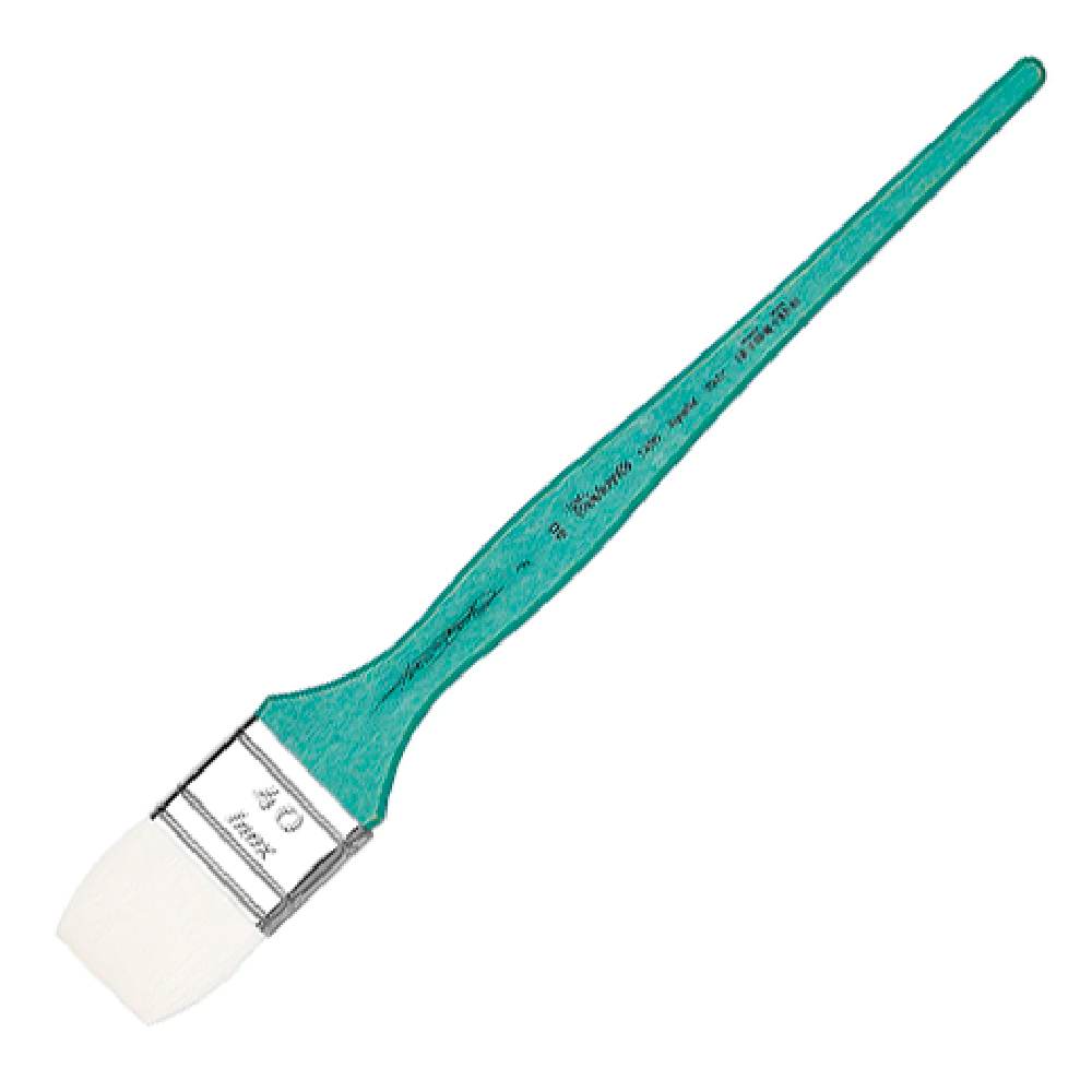 Кисть для рисования "Tintoretto Aquaflat", имитация козы, плоская, №40