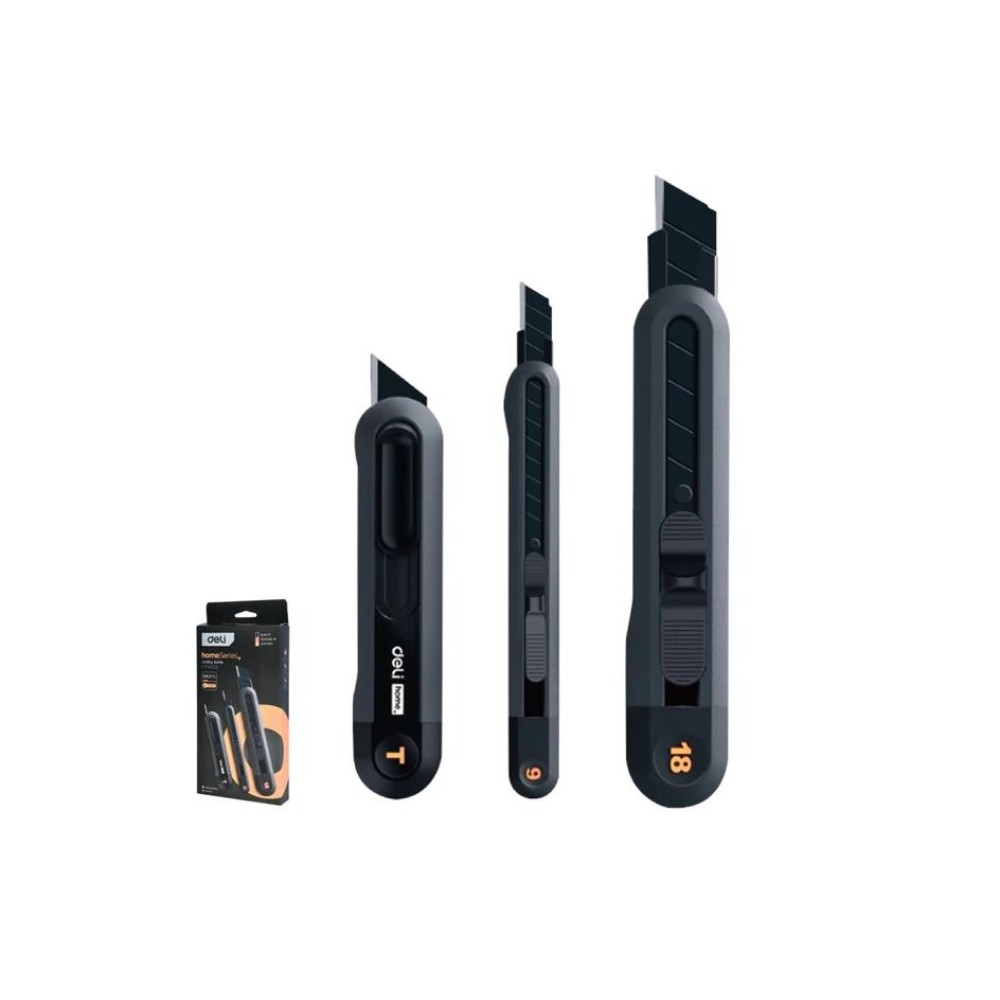 Набор ножей строительных Deli HS EHT4003